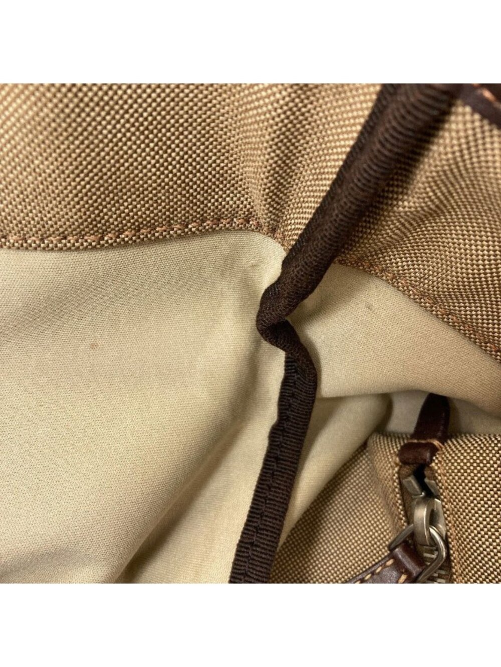 Prada Logo Jacquard Tote Canvas - Picture 13 of 15